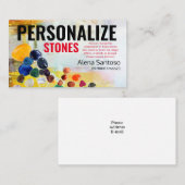 Personalisieren der Business Card Visitenkarte (Vorne/Hinten)