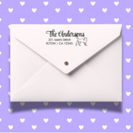 Personalisieren der Cat-Rücksendeadresse Permastempel