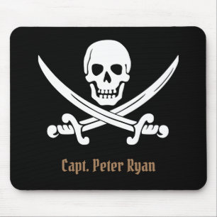 Personalisieren der Coolen Pirate Sign Mouse Pad Mousepad