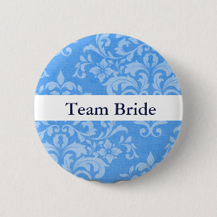 Personalisieren der Damask Wedding Team Bride Button