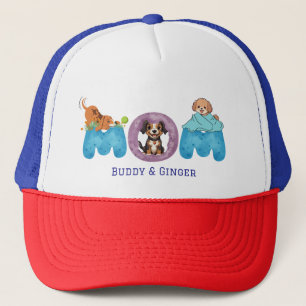 Personalisieren der Doggie-Mama Truckerkappe