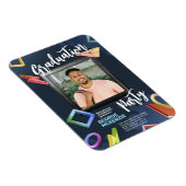 Personalisieren der dunklen extravaganten Graduier Magnet (Rechte Seite)