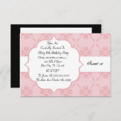 Personalisieren der Einladung zum Geburtstag (Vorne/Hinten)