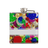 Personalisieren der farbigen Reihenfolge Flachmann (Rückseite)