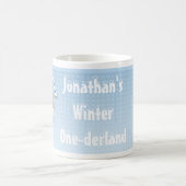 Personalisieren der Geburtstagskinder Winter Onede Kaffeetasse (Mittel)