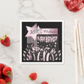 Personalisieren der Geburtstagsparty Napkins Serviette (Beispiel)