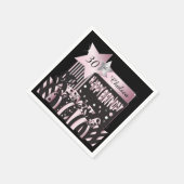 Personalisieren der Geburtstagsparty Napkins Serviette (Ecke)