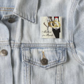 Personalisieren der Hochzeitsfeier und der Familie Button (Beispiel)