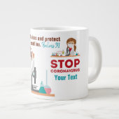 Personalisieren der Jumbo-Tasse (Vorderseite Rechts)