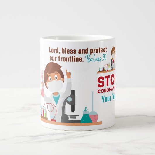 Personalisieren der Jumbo-Tasse (Vorderseite)