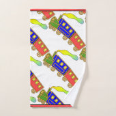 Personalisieren der KinderChoo-Bahn Badhandtuch Set (Handtuch)