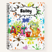 Personalisieren der Kunst Notizblock (Vorderseite)