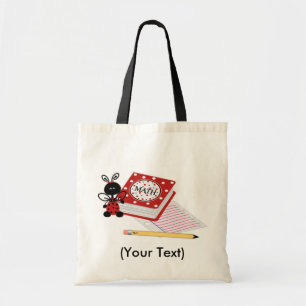 Personalisieren der Lady-Bug-Tasche Tragetasche