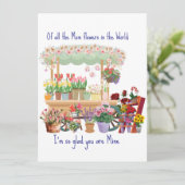 Personalisieren der Muttertagskarte (Stehend Vorderseite)