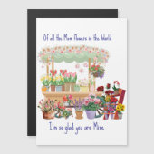 Personalisieren der Muttertagskarte Magnetkarte (Vorne/Hinten)