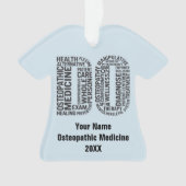 Personalisieren der Osteopathie Ornament (Vorderseite)