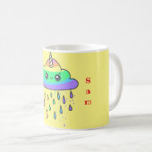Personalisieren der Rainbow Cloud Unicorn Kaffeetasse (VorderseiteRechts)