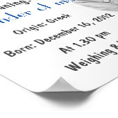 Personalisieren des Alexander-Namens: Keepake Poster (Ecke)