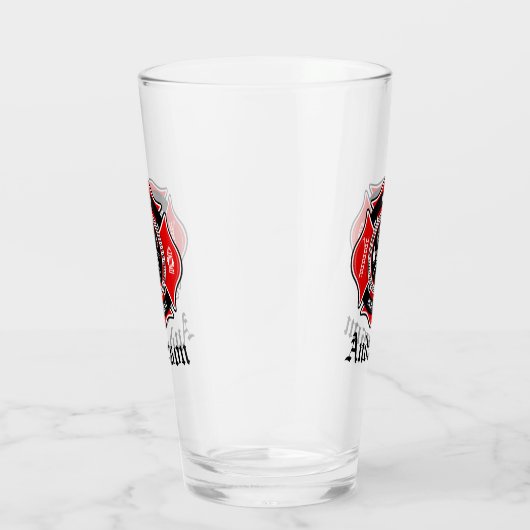 Personalisieren des Feuerwehrmanns Malteser Cross Glas (Rechts)