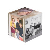 Personalisieren des Fotos für Besondere Anlass von Würfel (Rückseite Schrägansicht)