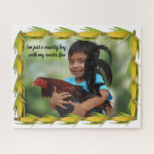 PERSONALISIEREN DES FOTOS PUZZLE (Horizontal)