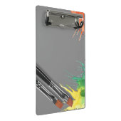 Personalisieren des Geschäfts | Art Supplements Mini Klemmbrett (Schrägansicht)