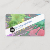 Personalisieren des Geschäfts | Art Supplements Visitenkarte (Rückseite)