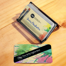 Personalisieren des Geschäfts | Art Supplements Visitenkarte