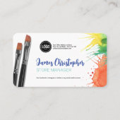 Personalisieren des Geschäfts | Art Supplements Visitenkarte (Vorderseite)