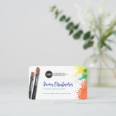 Personalisieren des Geschäfts | Art Supplements Visitenkarte (Stehend Vorderseite)