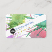 Personalisieren des Geschäfts | Art Supplements Visitenkarte (Rückseite)