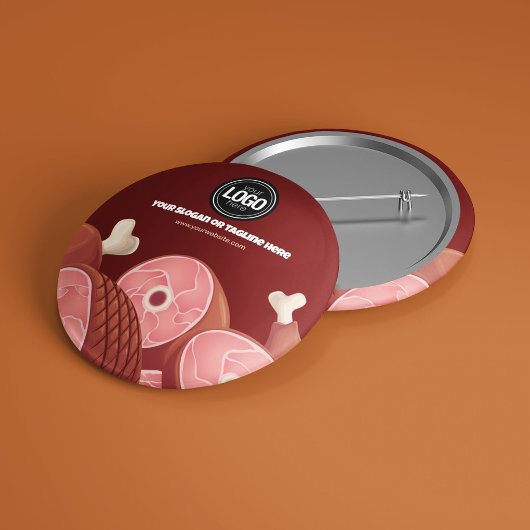 Personalisieren des Geschäfts | Metzgerei Button