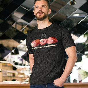 Personalisieren des Geschäfts Metzgerei T-Shirt