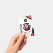 Personalisieren des Geschäfts | Moderne Makeup Com Ausweis (Handheld)