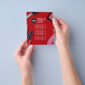 Personalisieren des Geschäfts | Moderne Makeup Com Flyer (Gruppe)