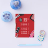 Personalisieren des Geschäfts | Moderne Makeup Com Flyer (Einzeln)