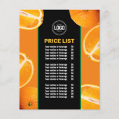 Personalisieren des Geschäfts | Orange Company Flyer (Vorne)