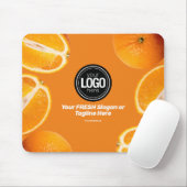 Personalisieren des Geschäfts | Orange Company Mousepad (Mit Mouse)