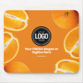 Personalisieren des Geschäfts | Orange Company Mousepad (Vorne)