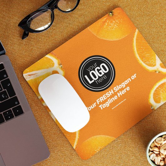 Personalisieren des Geschäfts | Orange Company Mousepad