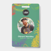 Personalisieren des Geschäfts | Tropische Früchte Ausweis (Front)