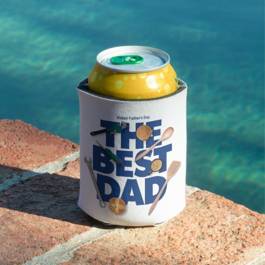 Personalisieren des glücklichen Vaters | Der beste Dosenkühler (In Situ Pool)