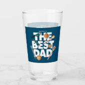 Personalisieren des glücklichen Vaters | Der beste Glas (Vorderseite)