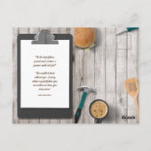 Personalisieren des glücklichen Vaters | Der beste Postkarte (Rückseite)