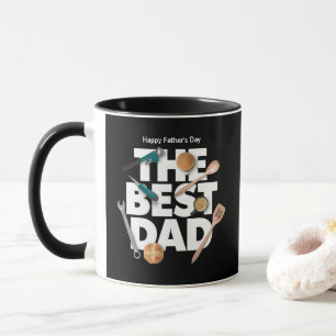 Personalisieren des glücklichen Vaters Der beste Tasse