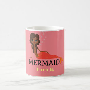 Personalisieren des Mermaid-Designs Kaffeetasse