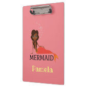 Personalisieren des Mermaid-Designs Klemmbrett (Links)