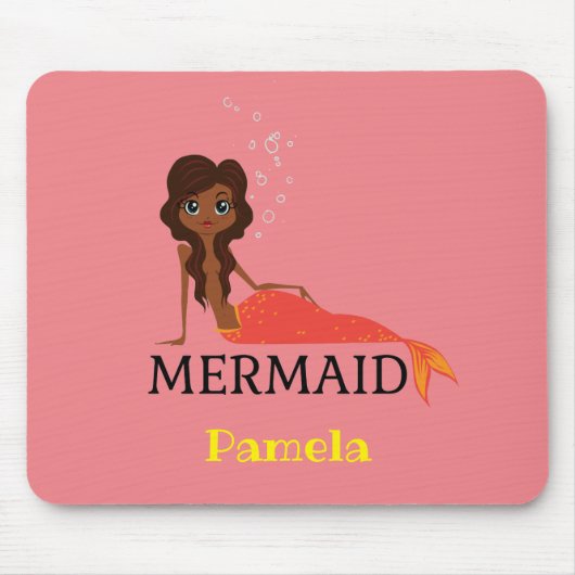 Personalisieren des Mermaid-Designs Mousepad (Vorne)