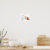 Personalisieren des Namens Abigail Poster (Küche)