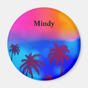 Personalisieren des Namens-Magneten Magnet